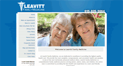Desktop Screenshot of leavittfamilymedicine.com